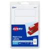 Avery Laser/Inkjet Multipurpose Labels, 1" x 3", White, 250 Labels/Pack (5436)