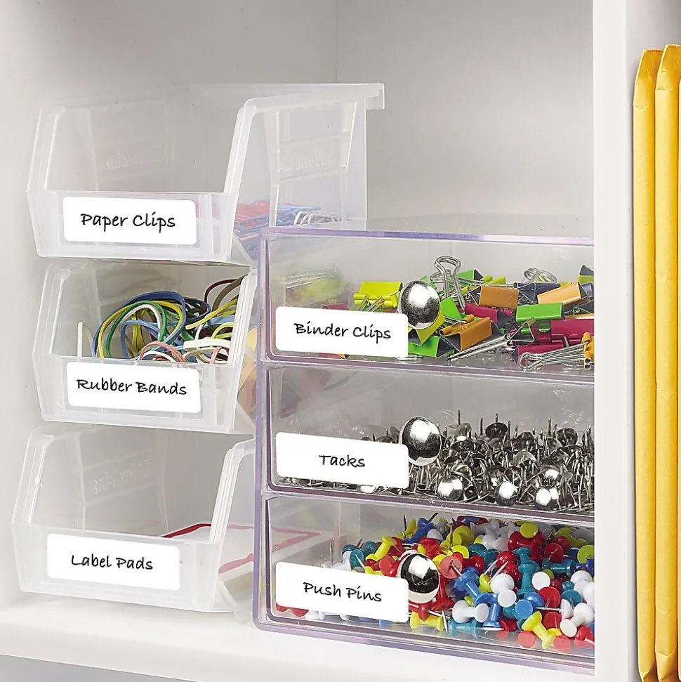 Avery Laser/Inkjet Multipurpose Labels, 1" x 3", White, 250 Labels/Pack (5436)