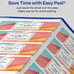 Avery Laser/Inkjet Rectangle Labels, 2