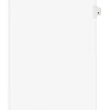 Avery Legal Pre-Printed Paper Divider, Side Tab B, White, Avery Style, Letter Size, 25/Pack (01402)