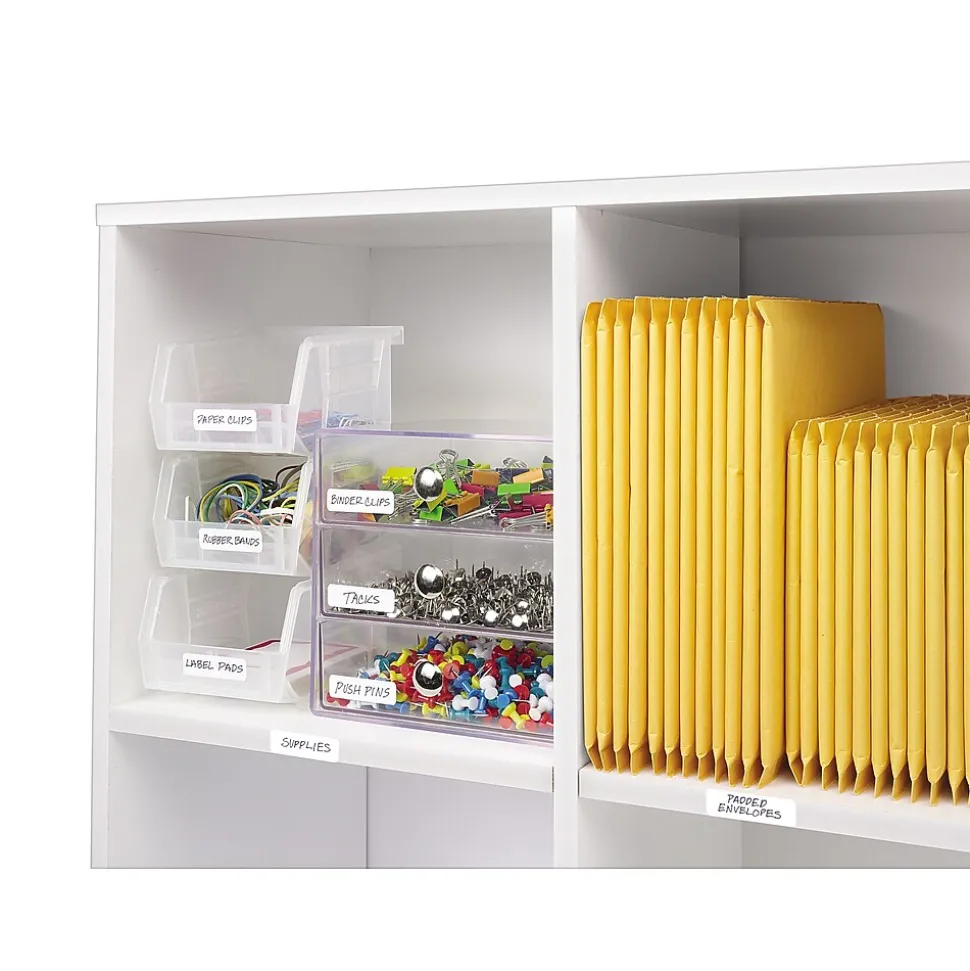 Avery Multi-Use Laser/Inkjet Identification & Color Coding Label, 1 3/4" x 1 3/4", White, 840 Labels/Pack (5422)