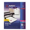 Avery Print-On Paper Dividers, 8 Tabs, White (11528)