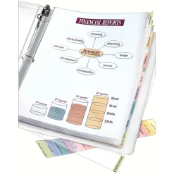 Avery Protect 'n Tab Heavyweight Sheet Protectors, 8-1/2