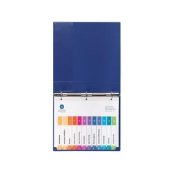 Avery Ready Index Numeric Paper Dividers, 12-Tab, Multicolor, 6/Pack (11196)