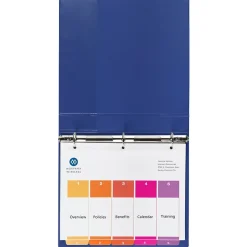 Avery Ready Index Table of Contents Paper Dividers, 1-5 Tabs, Multicolor (11131)