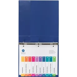 Avery Ready Index Table of Contents Paper Dividers, 1-10 Tabs, Multicolor, 24 Sets/Box (11169)
