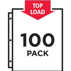Avery Recycled Economy Weight Sheet Protectors, 8-1/2