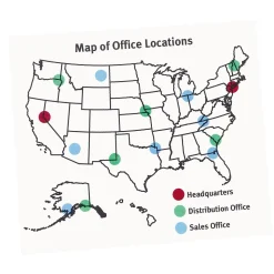 Avery See-Through Color Coding Labels, 1/4