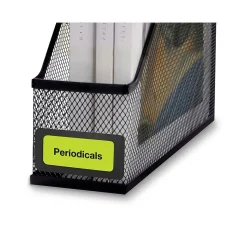 Avery Sure Feed Laser/Inkjet ID Labels, 1" x 2-5/8", Assorted Neon, 360 Labels/Pack (6479)