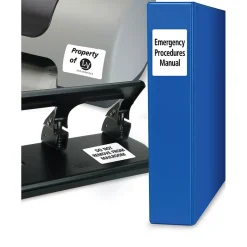 Avery Sure Feed Laser/Inkjet Identification Labels, 1 1/4