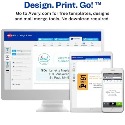 Avery Waterproof Laser Shipping Labels, 2