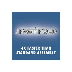 Bankers Box Medium-Duty FastFold Corrugated File Storage Boxes, Lift-Off Lid, Letter Size, White/Blue, 12/Carton (00701)