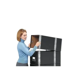 Bankers Box Staxonsteel File Storage Drawer, Legal Size, Black (00512)