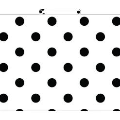 Barker Creek File Folder Set, 1/3-Cut Tab, Letter Size, Black & White Dot, 12/Pack (2004)