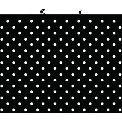 Barker Creek File Folder Set, 1/3-Cut Tab, Letter Size, Black & White Dot, 12/Pack (2004)