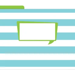 Barker Creek File Folder Set, 1/3-Cut Tab, Letter Size, Multicolored, 12/Pack (2003)