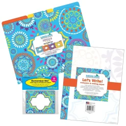Barker Creek Get Organized Moroccan File Folder Kit, Assorted Colors, 107/Set (BC0115)