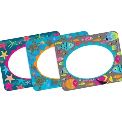 Barker Creek Get Organized File Folder Set, 1/3-Cut Tab, Letter Size, Kai Ola Starfish, 107/Set (149)