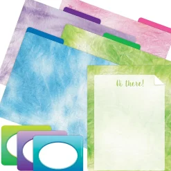 Barker Creek Lime Ombré File Folder, 1/3-Cut Tab, Letter Size, Assorted, 107/Set (156)