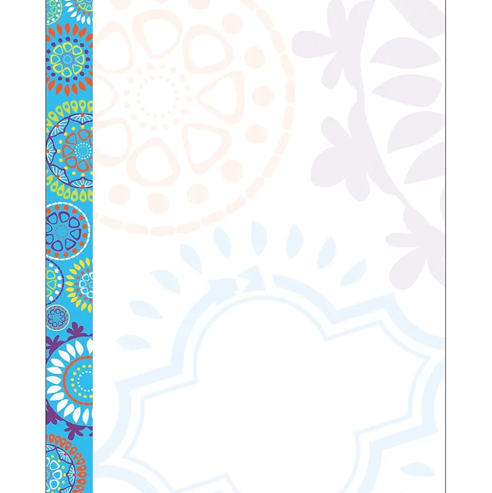 Barker Creek Moroccan File Folder, 1/3-Cut Tab, Letter Size, Assorted, 107/Set (141)
