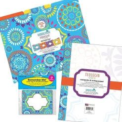 Barker Creek Moroccan File Folder, 1/3-Cut Tab, Letter Size, Assorted, 107/Set (141)