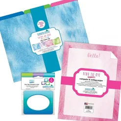 Barker Creek Pink Ombré File Folder, 1/3-Cut Tab, Letter Size, Assorted, 107/Set (158)