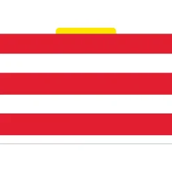 Barker Creek Wide Stripes File Folders, 3-Tab, Legal Size, Assorted, 9/Pack (BC2507)