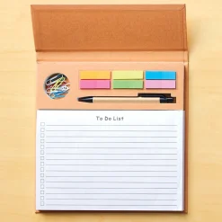 Baudville Make a Difference Memo Pad, 8.75" x 6", Narrow Ruled, 100 Sheets/Pad, 2 Pads/Pack (1393297P231)