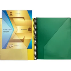 Better Office 24-Pocket Poly Project Folder, Multicolor (36900)