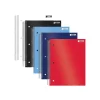 Better Office 5-Subject Subject Notebooks, 8.5" x 11", College Ruled, 200 Sheets, 5/Pack (25785-5PK)
