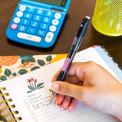 BIC Break-Resistant Mechanical Pencils with Erasers, 0.7mm, #2 Medium Lead, 2/Pack (MV7PRP2-BLK)