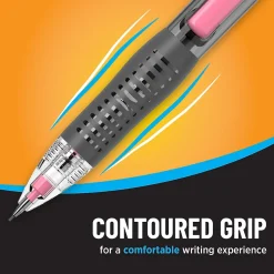 BIC Break-Resistant Mechanical Pencils, 0.7mm, #2 Medium Lead, 4/Pack (MV7PRP4-BLK)