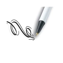 BIC Clic Stic Retractable Ballpoint Pen, Medium Point, Black Ink, 12/Case (CSM11-BLK)