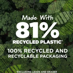 BIC Ecolutions Mechanical Pencils, 0.7mm, #2 Medium Lead, 24/Pack (MPE24-BLK)