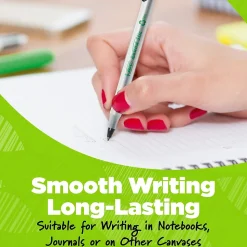 BIC Ecolutions Round Stic Ballpoint Pens, Medium Point, Black Ink, 50/Pack (GSME509-BLK)