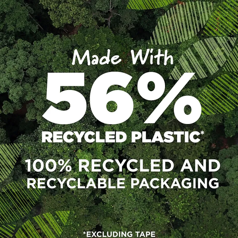 BIC Ecolutions Wite-Out Brand Correction Tape, White, 10/Pack (WOET10-WHI)