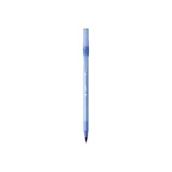 BIC PrevaGuard Round Stic Ballpoint Pen, Medium Point, Blue Ink, 60/Pack (GSAM60-BLU)