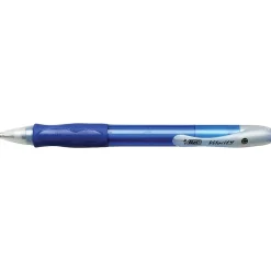 BIC Velocity Retractable Ballpoint Pens, Medium Point, Blue Ink, Dozen (16263/VLG11BL)