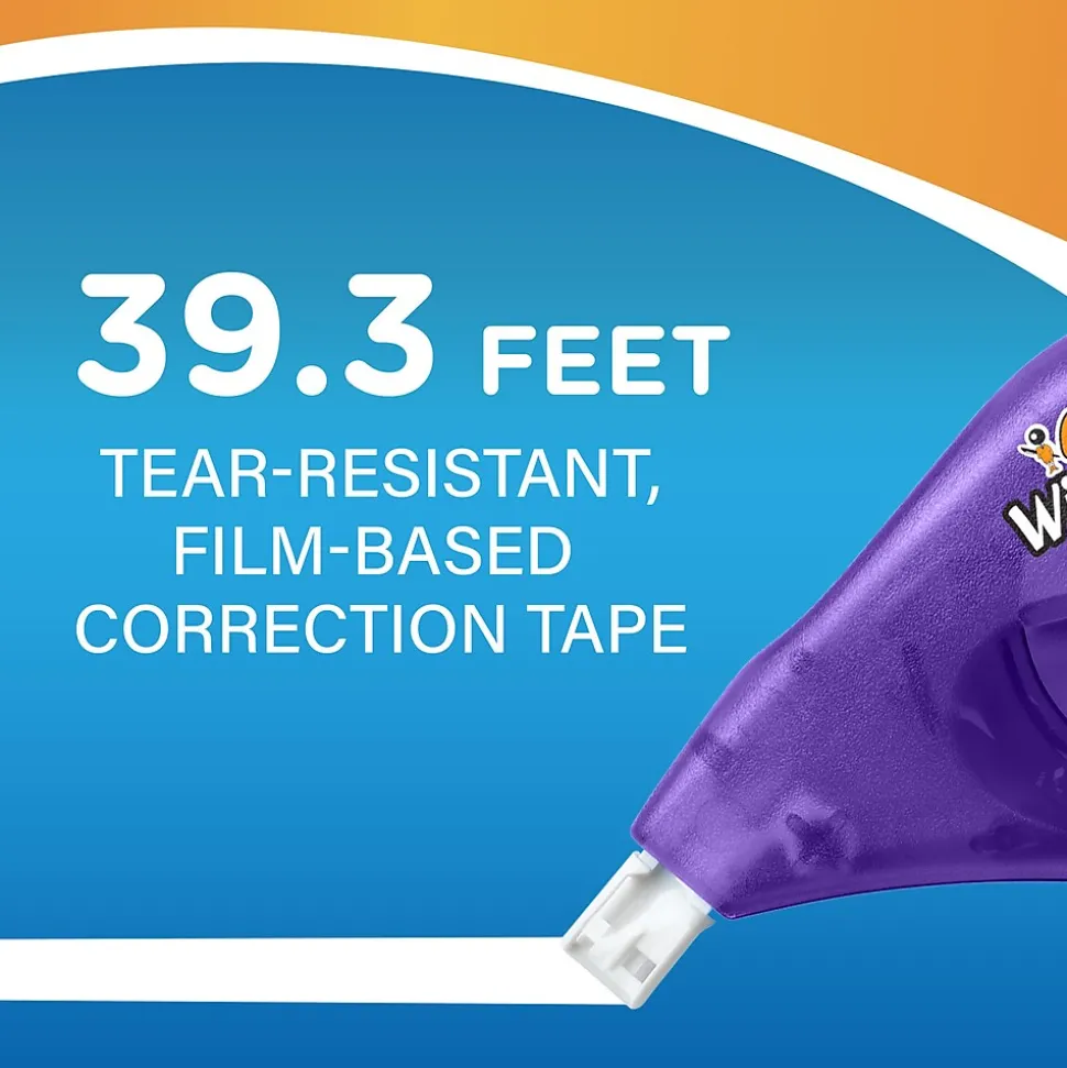 BIC Wite-Out EZ Correct Correction Tape, White, 10/Pack (50790)