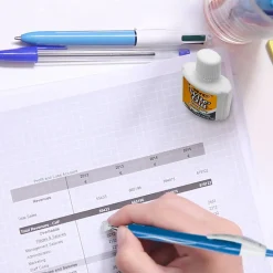 BIC Wite-Out Quick Dry Correction Fluid, 20 ml., White, 2/Pack (WOFQDP24-A-WHI)