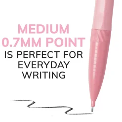 BIC Xtra Smooth Mechanical Pencils, 0.7mm, #2 Medium Lead, 40/Pack (MP40TX-BLK)