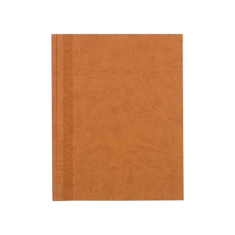 Blueline Da Vinci Hardcover Journal, 8.5" x 11", College Ruled, Tan, 150 Pages (A8004)