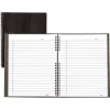 Blueline NotePro 1-Subject Professional Notebooks, 8" x 11", Wide Ruled, 75 Sheets, Black (REDA10150BLK)