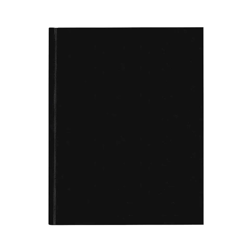 Blueline Professional Notebooks, 7.25" x 9.25", College Ruled, 96 Sheets, Black (A9)
