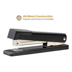 Bostitch Classic Metal Desktop Stapler, 20 Sheet Capacity, Black (B515BK)