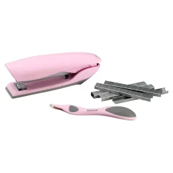 Bostitch No-Jam Desktop Stapler, 20 Sheet Capacity, Pink (B326-PP-VLT-PNK)