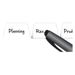 Cardinal Write & Erase Paper Dividers, 8-Tab, White (CRD 84271)