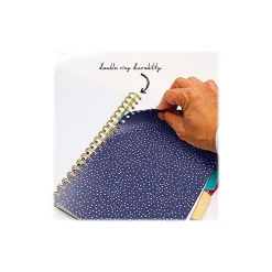 Carpe Diem Floral Love 5-Subject Subject Notebooks, 7.09