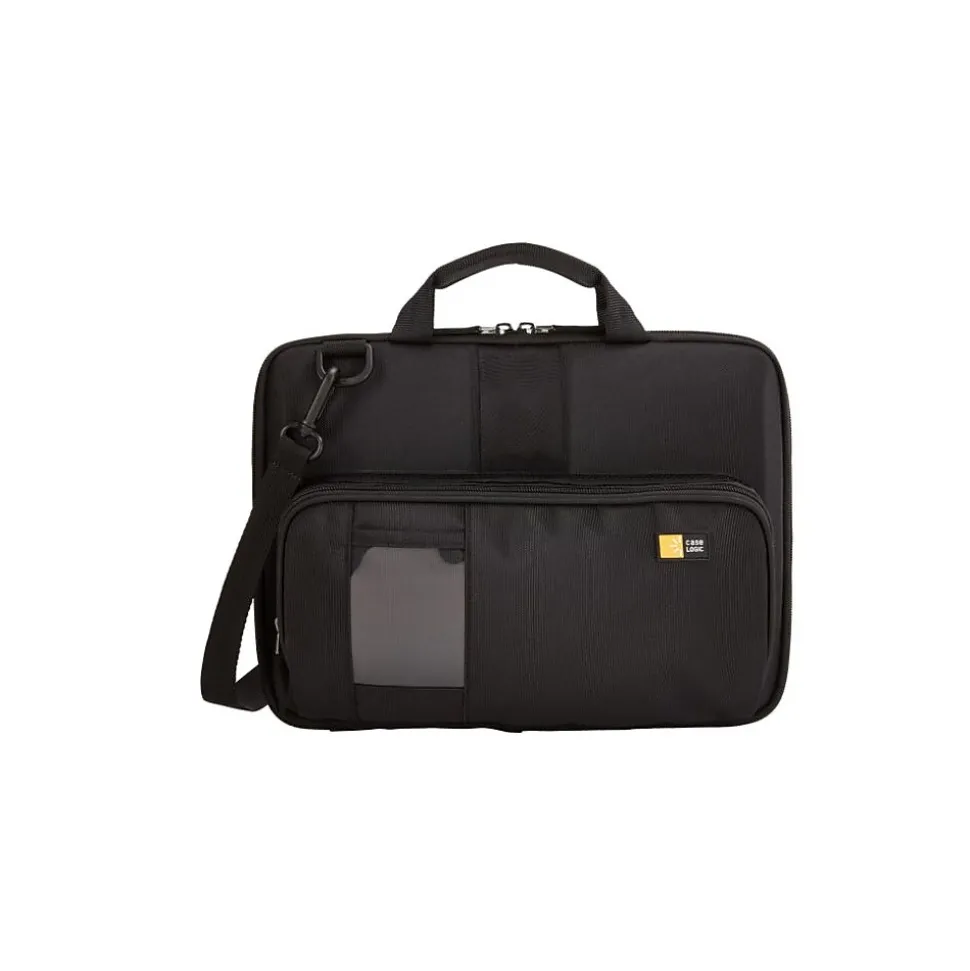 Case Logic Work-In 11.6" Polyester Laptop Bag, Black (3203771)
