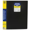 C-Line Presentation Book with Sheet Protector, 24 Pockets, Letter, Black (CLI33240)
